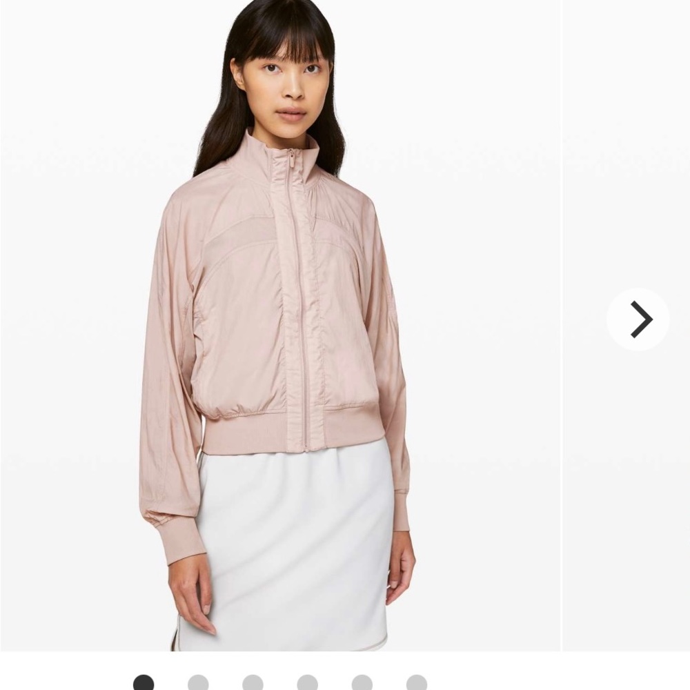 Lululemon serve it jacket muse, lightly wear, size 6